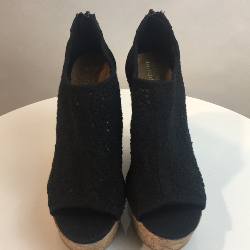 Kendall & Kylie Madden Girl Black Wedge